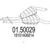MTS 01.50029 Middle Silencer